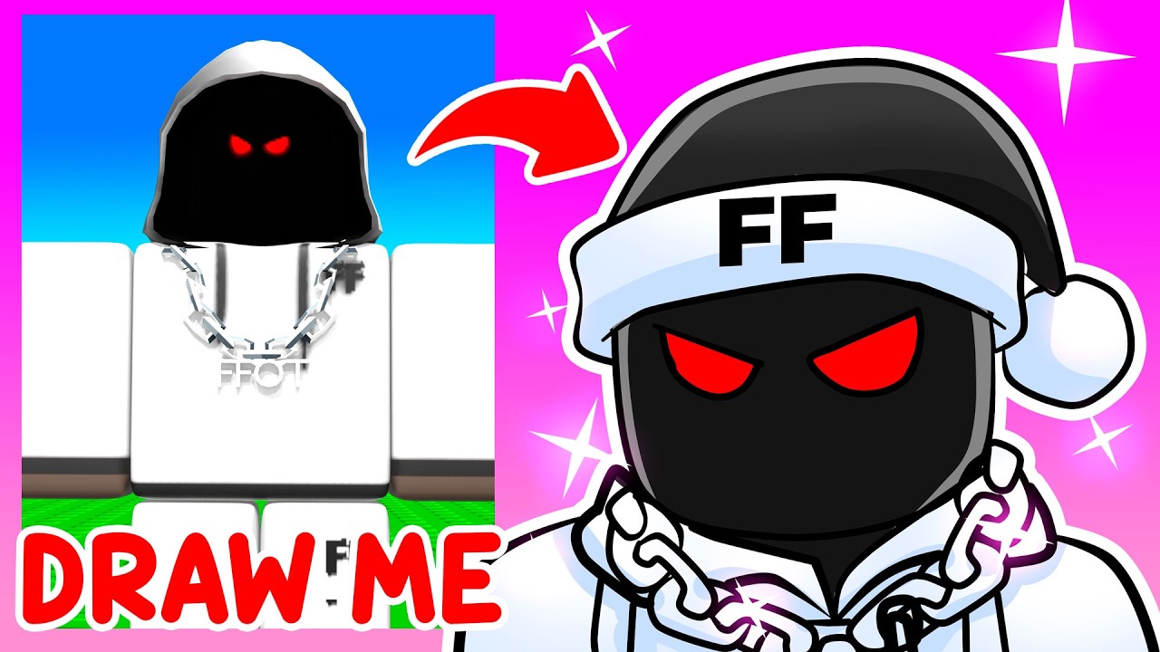 Drawing YOUTUBERS in Roblox Speed Draw..