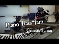 Jam com gensio jr piano  bass