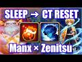 Endless Sleep → CT Reset - Using Manx allows Zenitsu to unleash his true power😂😂😂【Summoners War RTA】