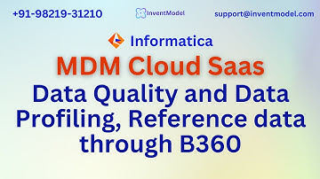 Informatica MDM IDMC Training |Data Quality and Data Profiling, Reference data through B360