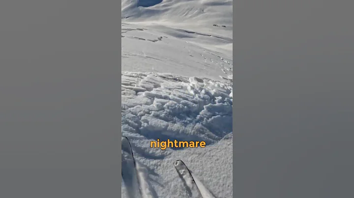 Skier Caught in Avalanche Faces Nightmare Scenario