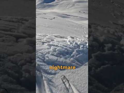 Skier Caught in Avalanche Faces Nightmare Scenario