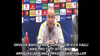 Fatih Terim Çok Seviyorum Beni Etkiliyor Açıkçası Edit (Gerçekten Üzgün Bu Gözler)