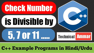 Check Whether a Number is Divisible by 5 or Not in C++ | C++ Example Programs #09