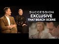 Succession&#39;s Tom &amp; Shiv discuss that heartbreaking beach scene in exclusive breakdown | Sky Atlantic