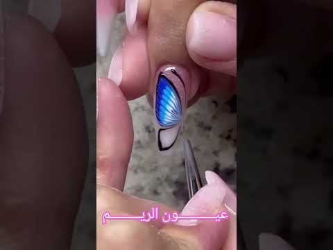 ترند اظافر و ديزاين مميز تتوريال   اظافر ديزاين