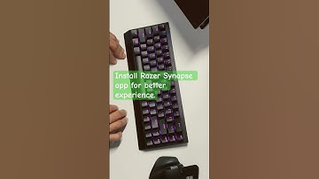 How to change RGB mode on Razer Black Widow V3 Mini Hyperspeed Keyboard without Synapse app!