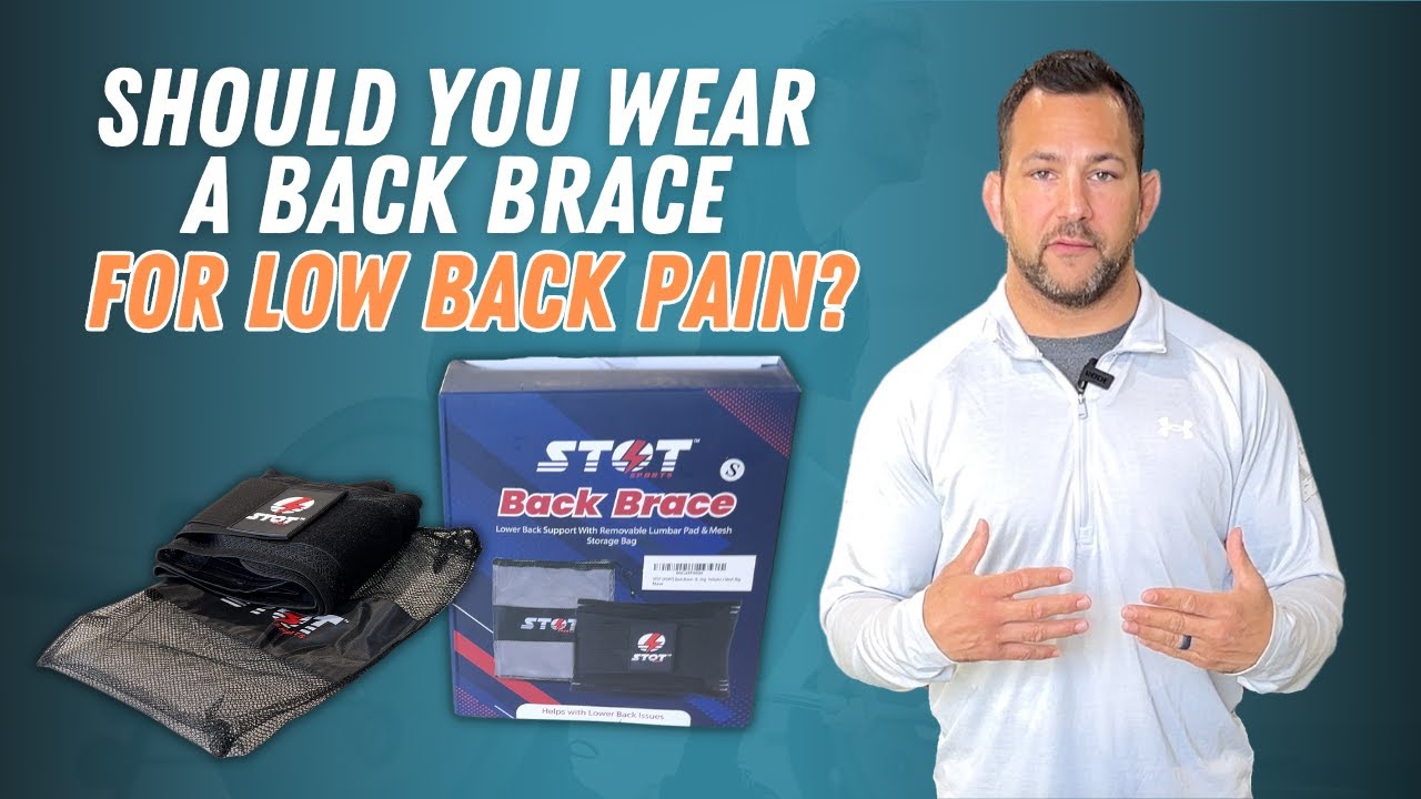 How to Wear a Back Brace