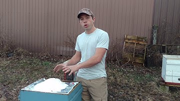 Emergency winter feeding - mountain camp sugar