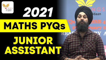 MATHS PYQs Of JKSSB 2021 II BY AJIT SIR