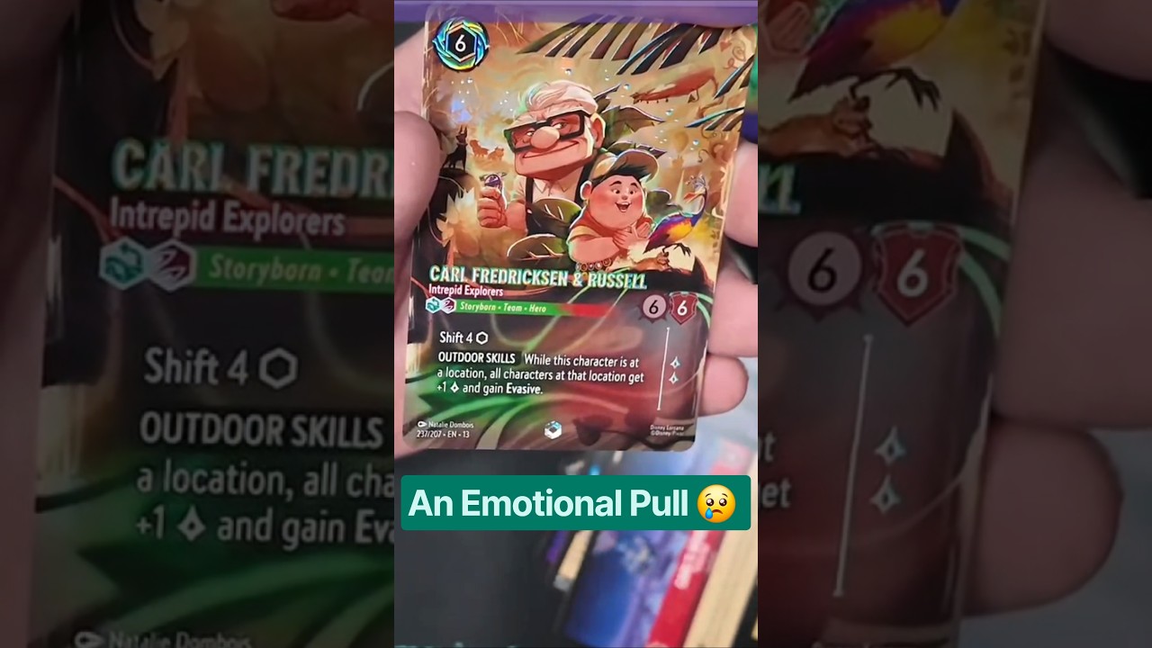 🏠🎈An Emotional #disneylorcana Pack Opening Experience