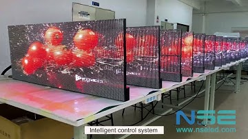 NSE P2.8 Car Rear Window Display in stock for fast delivery