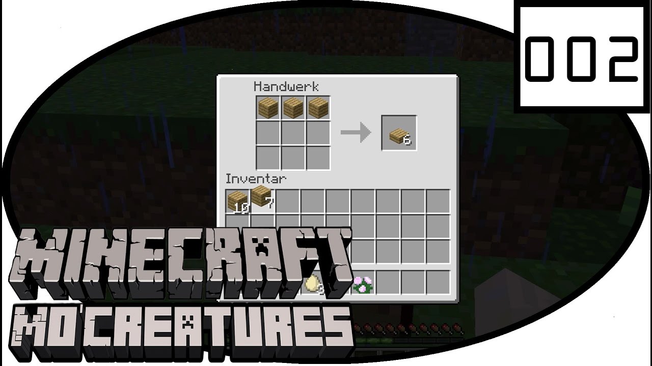 MINECRAFT: MO'S CREATURES [002] Crafting üben | ★ LETS PLAY ★ - YouTube