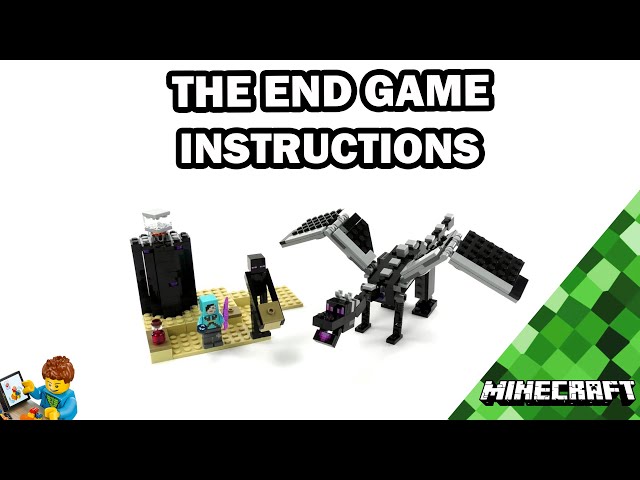 LEGO Minecraft The End Battle Ender Dragon Build Review 2019 