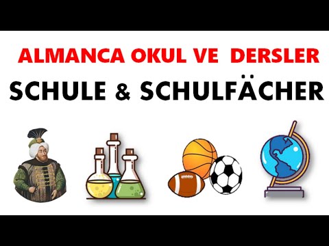 12.DERS ALMANCA|9.sınıf 2.ÜNİTE Ders 12| Okul ve Dersler -Schule und Schulfacher