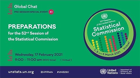 Global Chat on the 52nd session preparations