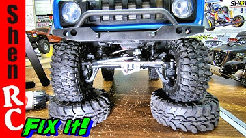 Redcat GEN 8 HOW TO STOP FRONT INNER TIRE RUB | CHEAP TRICK MOD TIP!👍👍