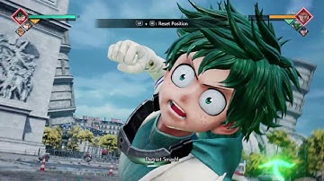 JUMP FORCE All of Deku