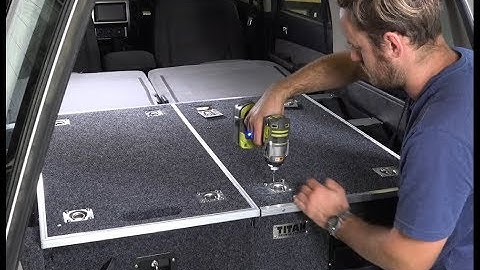 How to install the Titan Rear Drawers