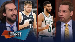 Mavs take Game 1, TWolves performance concerning & CelticsPacers Game 2 | NBA | FIRST THINGS FIRST