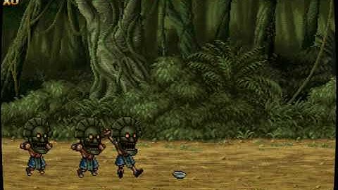 Metal Slug 5 (CRT geom Shader) - Mission 1 Cutscene