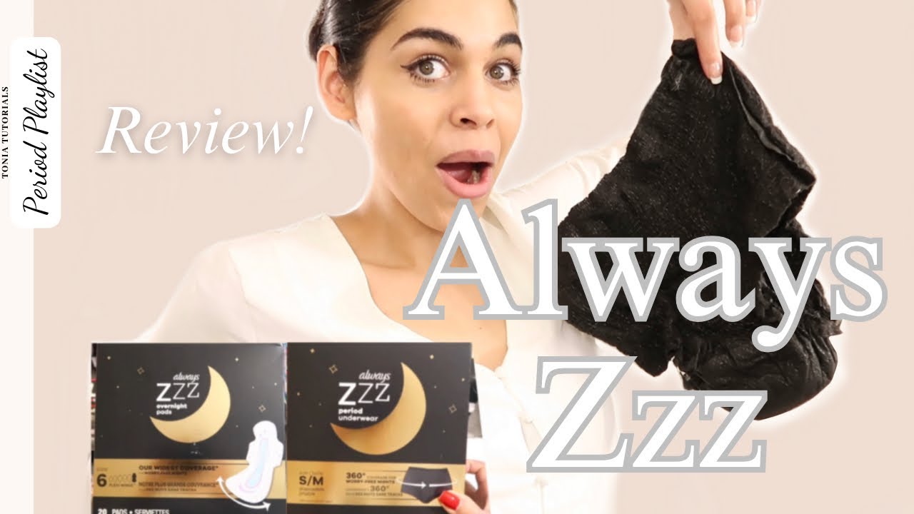 Always Zzz Pad and Underwear *REVIEW* 