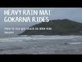 Banglore to Gokarna | Monsoon Bike Ride | Guerrilla 450 POV 