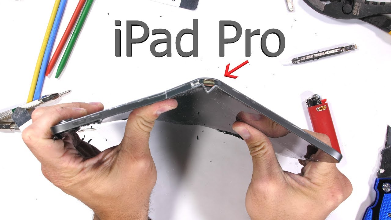 ⁣iPad Pro Bend Test! - Be gentle with Apples new iPad...