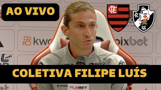 Thumbnail for COLETIVA FILIPE LUÍS AO VIVO - FLAMENGO X VASCO DIRETO DO NILTON SANTOS - SEMIFINAL CARIOCA 2025