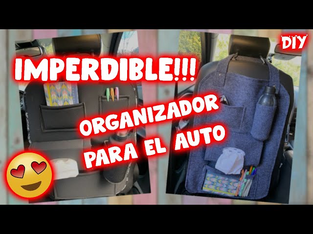 ▷ Papelera y organizador de coche caseros, Trucos y Astucias