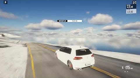 Racing game prototype (Unity Engine - HDRP) - Golf GTI 2015 vs Clio RS 2013