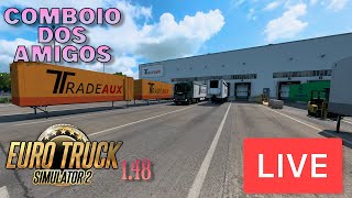  LIVE - Comboio dos Amigos | Euro Truck Simulator 2 - 1.48 | Logitech G920 - #18