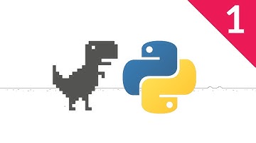 Learn PYGAME by Creating the Dino Game | 1 | Creating the Dino and Ground