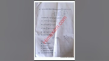 HPPSC ASSISTANT PROFESSOR EXAM MATHEMATICS (( 18 OCT 2022)