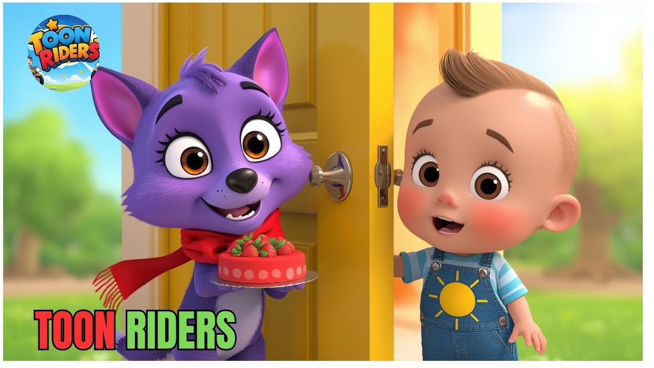 Knock Knock! Adorable Animals at the Door 🐱🐶 | Fun Animal Surprise Song for Kids