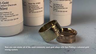 K-Gold Brush Plating Solution - Spa Plating: gold plating kit