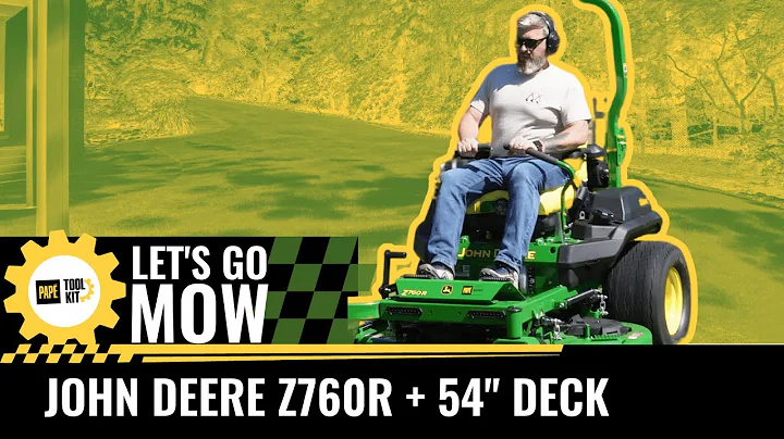 Let's Go Mow - John Deere Z760R with 54 Inch Deck