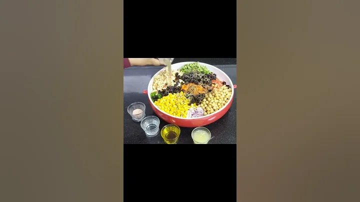 Chickpea And Corn Salad / Summer Salad/ Weightloss Salad / Protein Salad / Vegetarian Salad / Salad
