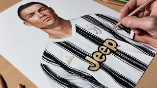 Disegno Cristiano Ronaldo (2021) • Time Lapse