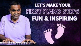 Beginner 🎹 Piano Lesson 🎵 to get your HANDS Flowing Together 👐🏼 💫