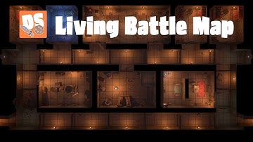 Ambient Dungeon Barracks - Living Battle Map [Animated Map For Tabletop RPG Games]