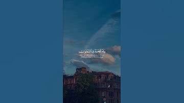 تلاوة هادئة تريح الأعصاب 😴🎧 | القاريء إبراهيم مدهش - سورة الروم 🤍🌥️."