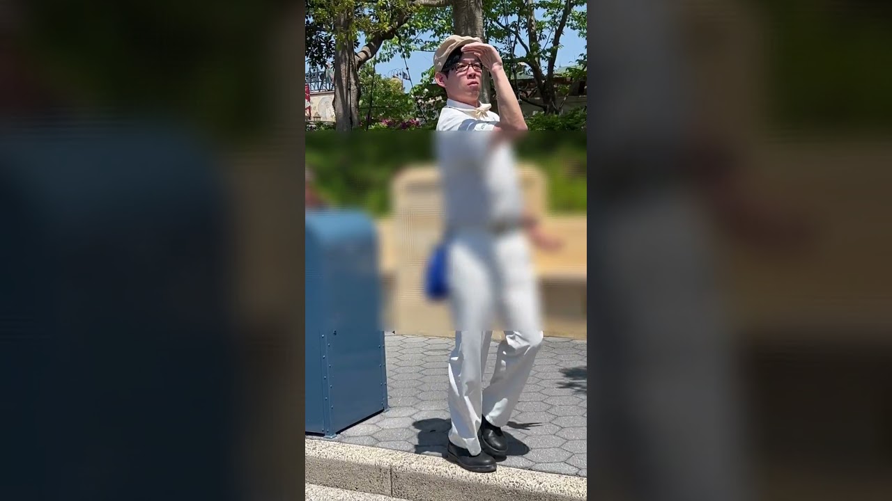 手が⁉️ TDS ファンカストーディアル　2025.05.25 東京ディズニーシー