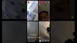 Ft Worth artist NCG Kenny B and affiliates on IG live