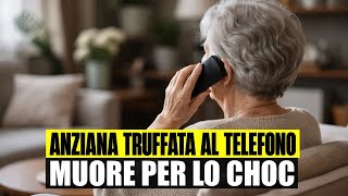 Terribile Tragedia, Anziana Truffata Al Telefono Con La Voce Del Nipote Modificata,Muore Per Lo Choc