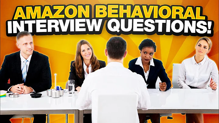AMAZON BEHAVIORAL INTERVIEW QUESTIONS AND ANSWERS! | (How to PASS your Amazon Job Interview!)