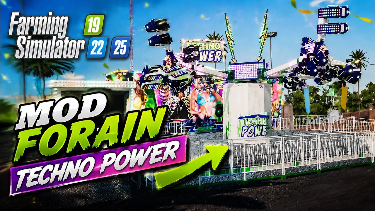 Techno Power FS19/22/25 mod - YouTube