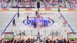 NHL 24 Gameplay - Edmonton Oilers vs Calgary Flames PS5