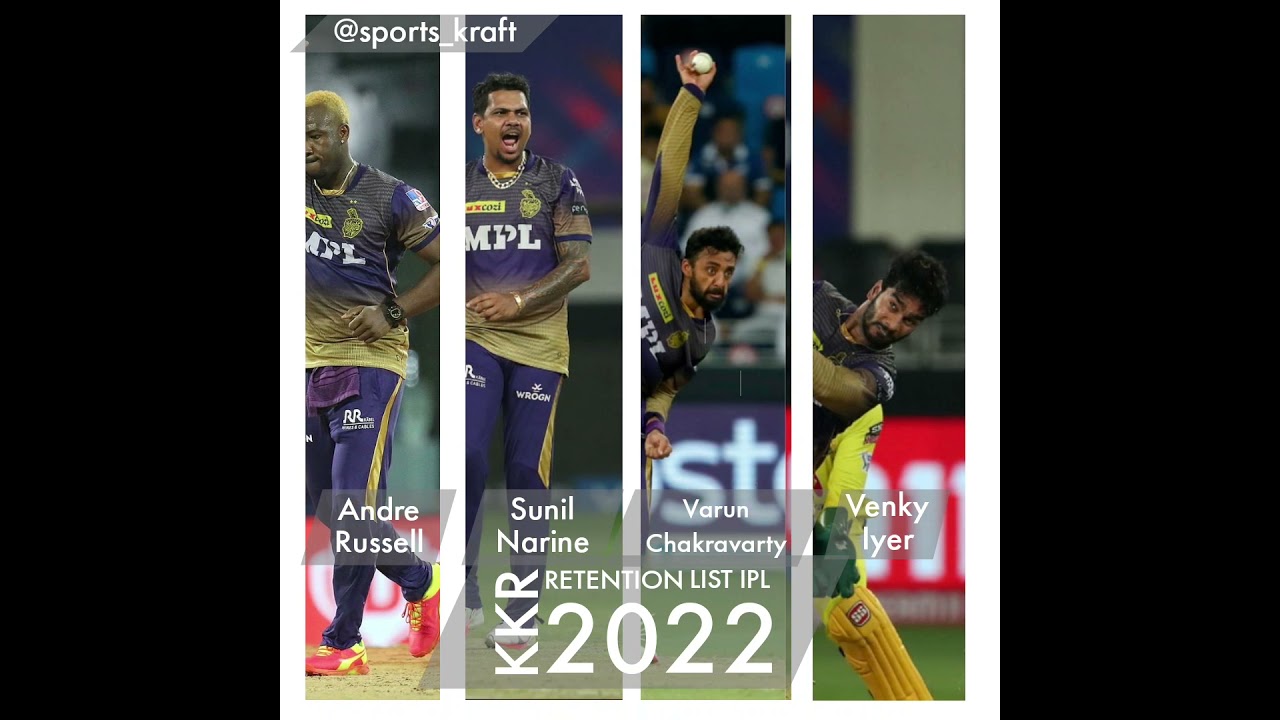 | IPL 2022 retention list | A total of 27 players were retained by their respective franchise| KKR |