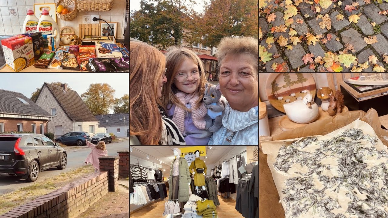 Vlog | Pachet , oraș și la prăjitură cu Oma | Tartă cu spanac | Despărțirea e grea , pleacă bunicii